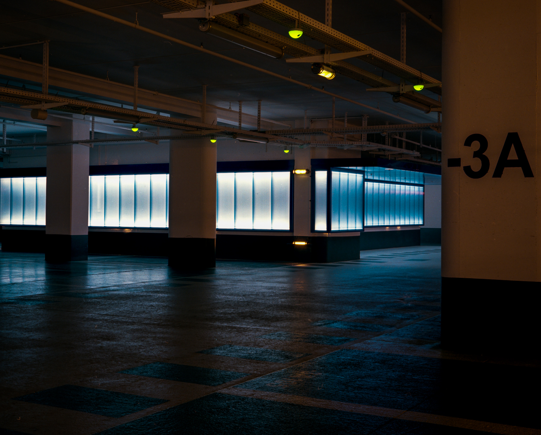 Lumières dans la nuit.