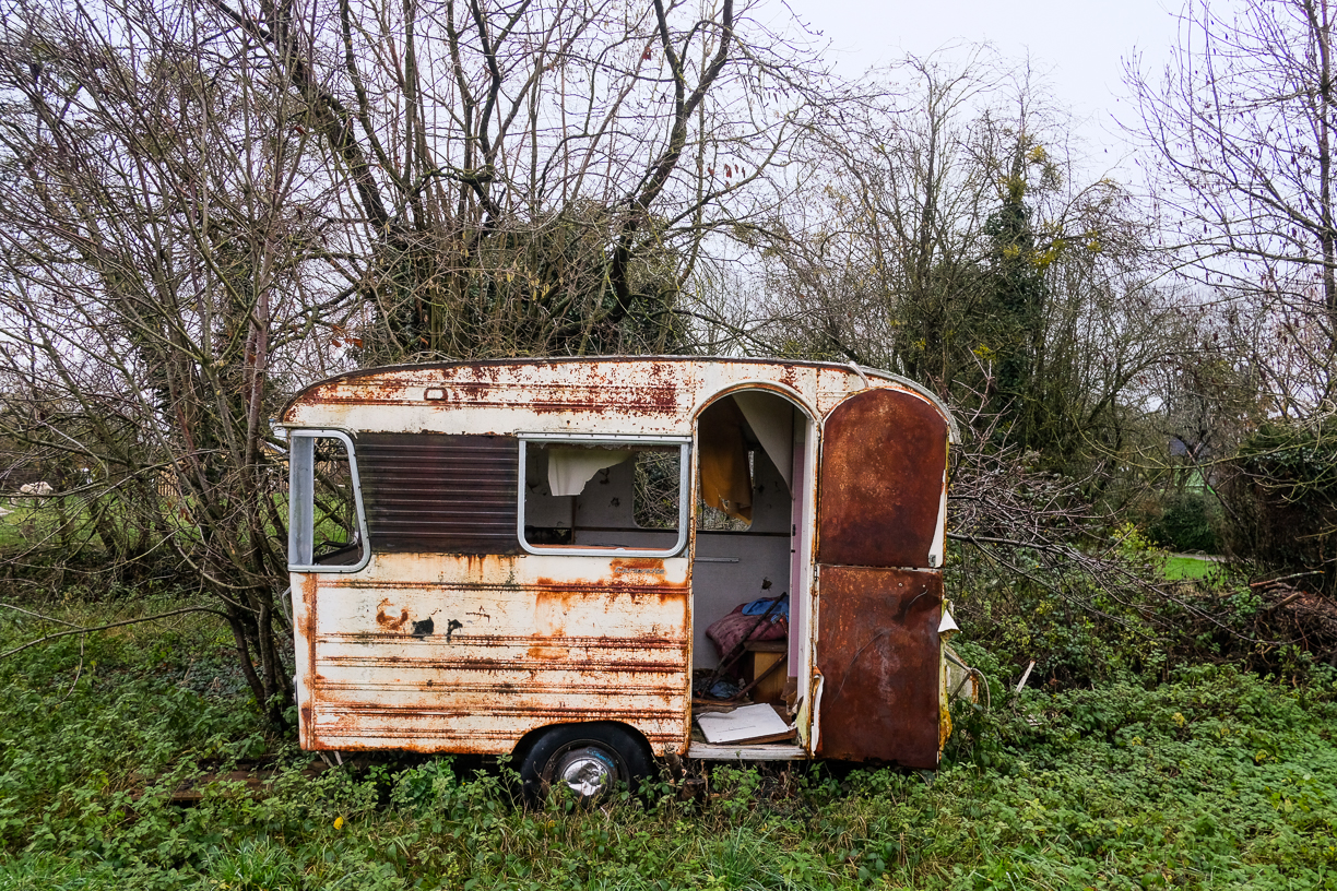 Camping rouillé.